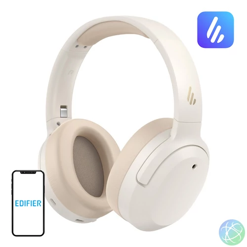 Edifier W820NB Plus V25 fejhallgató (krém)