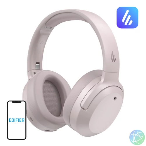 Edifier W820NB Plus V25 fejhallgató (rózsaszín)