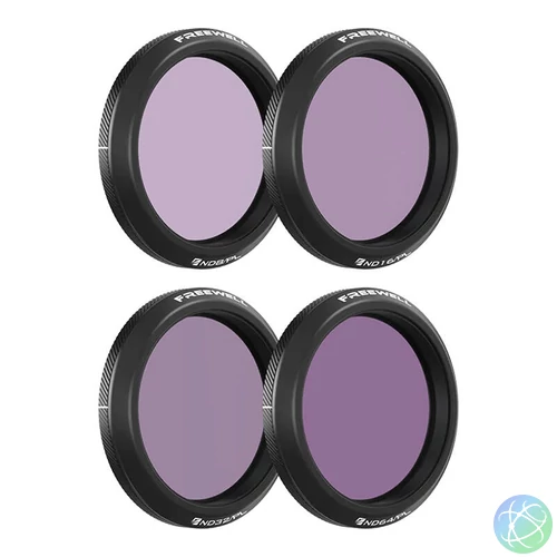 Freewell 4 db-os ND/PL szűrő készlet DJI Osmo Action 5 Pro-hoz