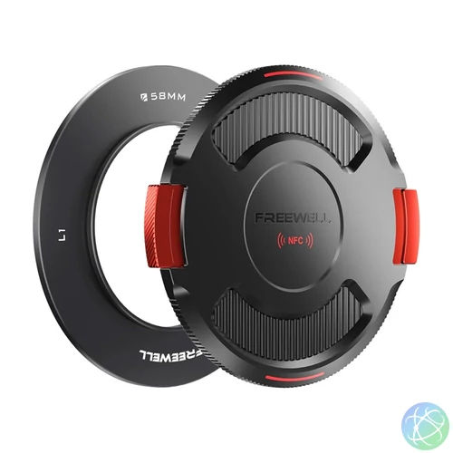 Freewell 58 mm-es alapgyűrű fedéllel a Real Locking VND számára