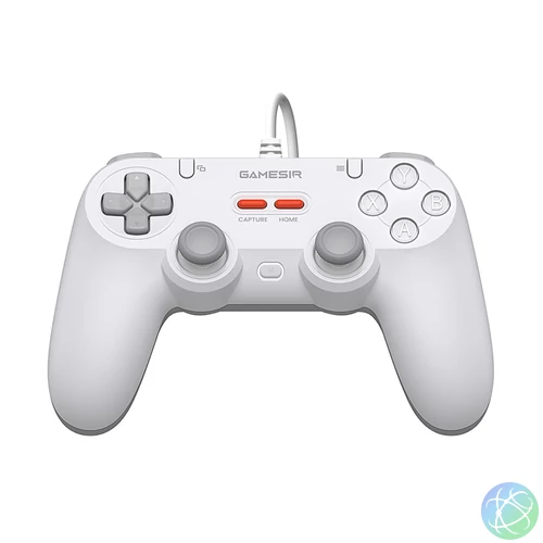 GameSir T3 WT Tegenaria Lite vezetékes vezérlő fehér