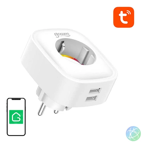 Gosund SP112 WiFi smart aljzat 2xUSB, 16A, Tuya