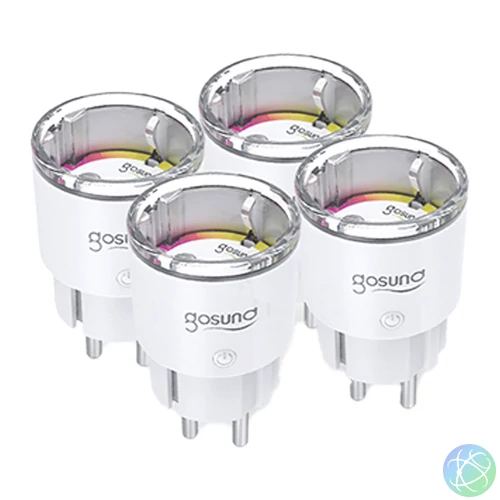 Gosund EP2-Z ZigBee intelligens aljzat (négyes csomag) 10A