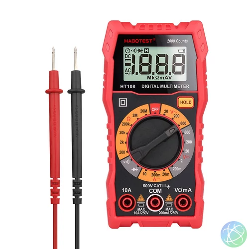 Habotest HT108L digitális univerzális multiméter