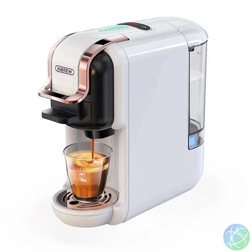 HiBREW H2B 5 az 1-ben kapszulás kávéfőző (fehér)