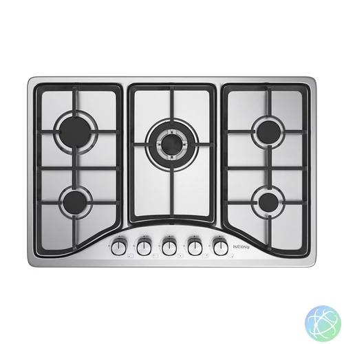 IsEasy MGBS-765 rozsdamentes acél gázfőzőlap