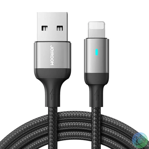 Kábel USB-A / Lightning / 2.4A / 3m Joyroom S-UL012A10 (fekete)