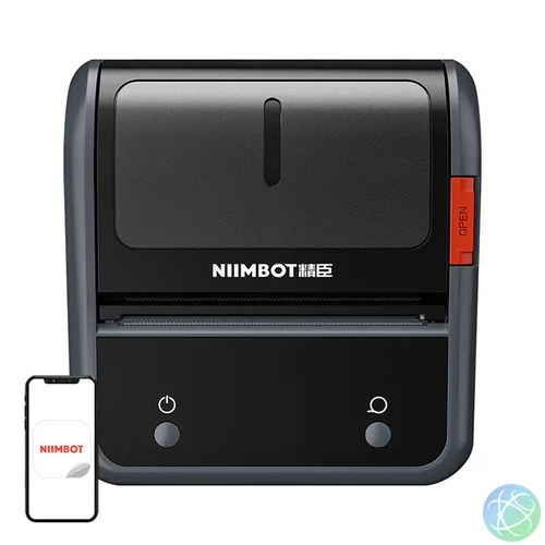 Niimbot B3S_P termikus címkenyomtató szürke