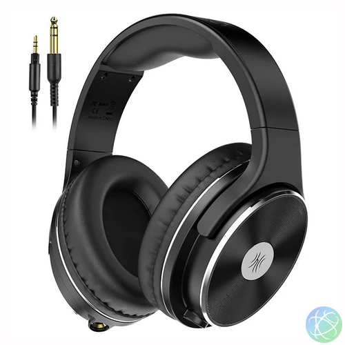 OneOdio Studio HiFi vezetékes fejhallgató (fekete)