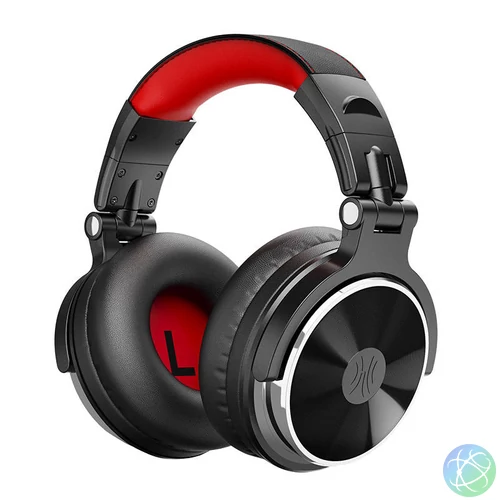 OneOdio Pro10 fejhallgató (piros)