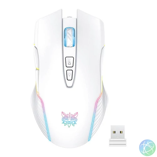 Onikuma CW905 Fehér vezeték nélküli játék egér