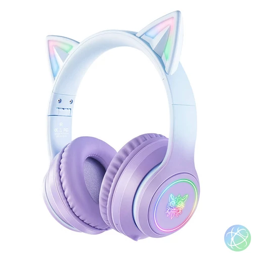 ONIKUMA B90 Gaming headset (kék/lila)