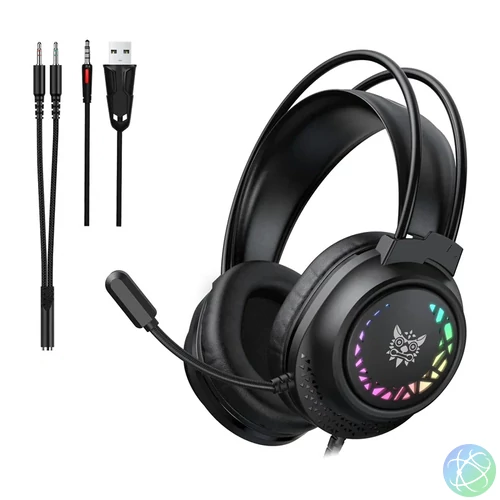 ONIKUMA X92 játék fejhallgató (fekete)