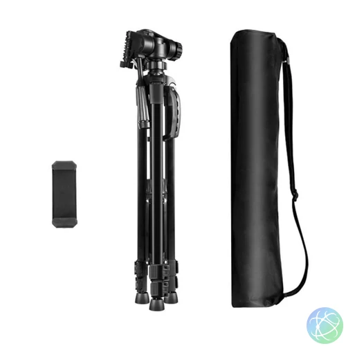 Állvány / Állvány 3D 360°-os fejjel + telefontartó Puluz PU3096B