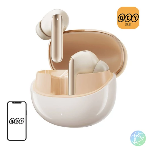 TWS QCY MeloBuds Pro HT08 fejhallgató, ANC (arany)