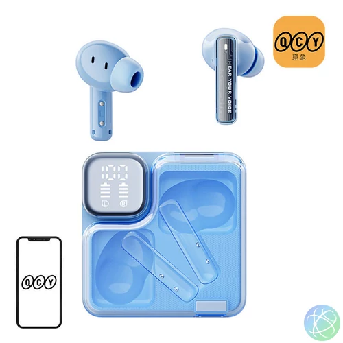 TWS QCY MeloBuds Neo T31 fejhallgató (kék)