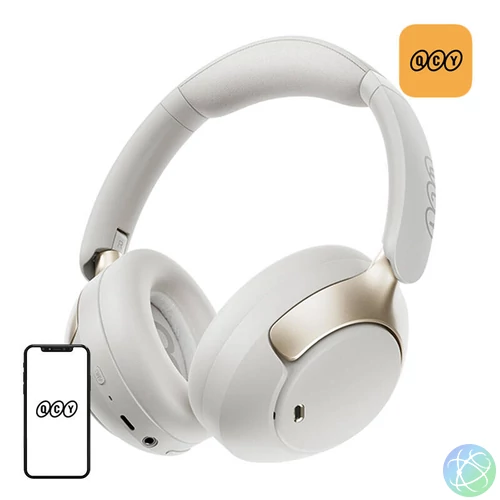 QCY H3 Pro fejhallgató (fehér)