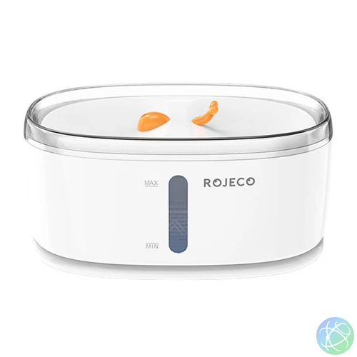 Rojeco 2.5 literes intelligens kutya-macska itató, WiFi-s