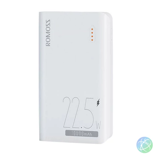 Powerbank Romoss SENSE4SF 10000mAh, 22.5W (fehér)
