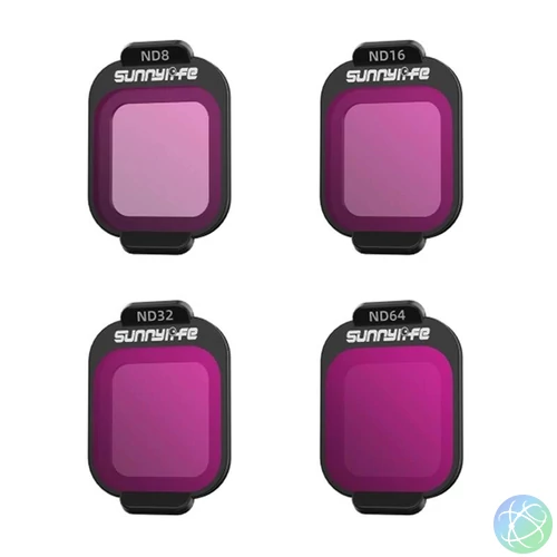 Filtry ND8, ND16, ND32, ND64 Sunnylife do DJI Flip