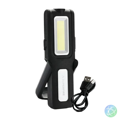 Superfire G12 műhelylámpa, 566lm, USB