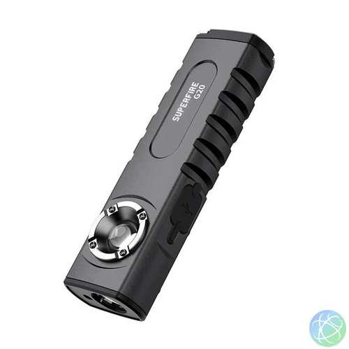Superfire G20 multifunkciós zseblámpa, 470lm, USB