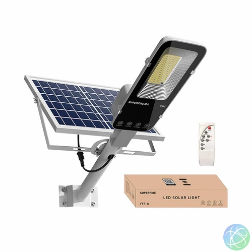 Lampa solarna Superfire FF5-A, 63W, 500lm, 5000mAh