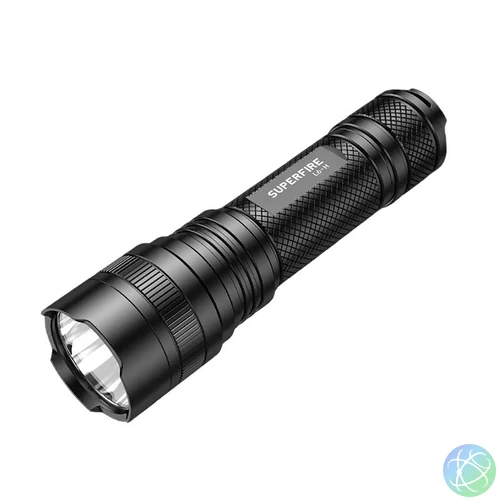 Zseblámpa Superfire L6-H – 750 lm, 15W, USB-C, 5 mód