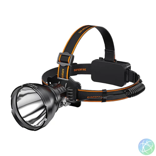 Fejlámpa Superfire HL60 – 2300 lm, 4 mód, 330 m, 36W LED