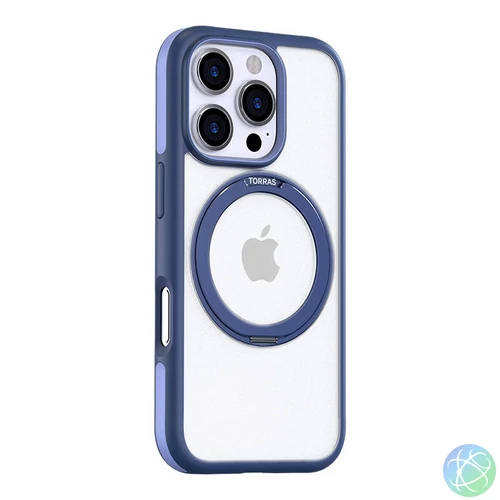 Torras Ostand R Fusion Series tok iPhone 16 Pro készülékhez (kék)