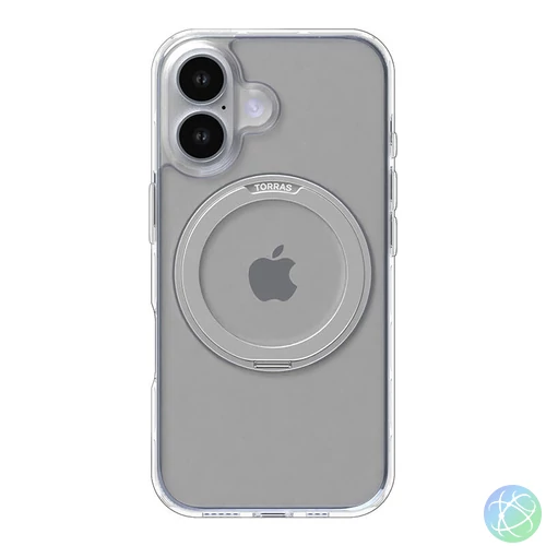 Torras Ostand Pro tok iPhone 16-hoz (átlátszó)