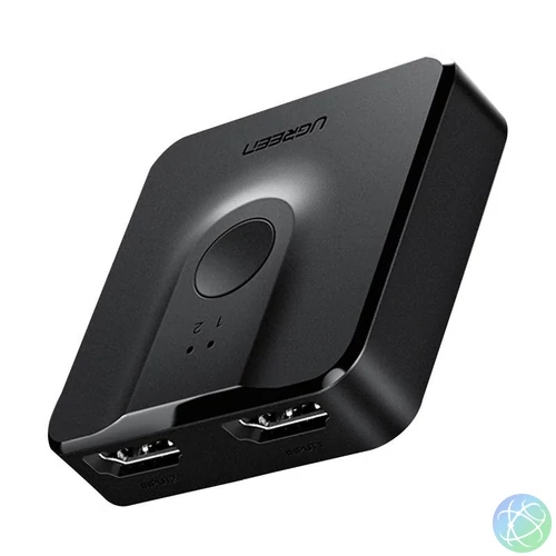 UGREEN 2in1 HDMI 2.0 kapcsoló doboz 20cm (fekete)