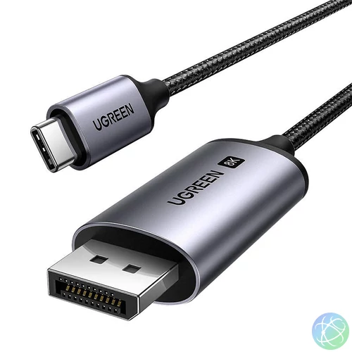 UGREEN CM556 USB-C - DisplayPort Kábel, 8K, 1m (fekete)