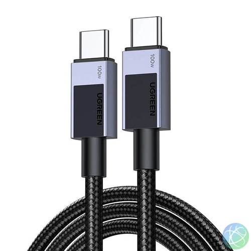 UGREEN L512 USB-C-USB-C PD töltőkábel, 3m (szürke)