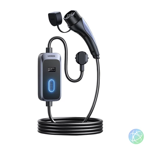 UGREEN EV706 elektromos autó töltő, 16A, 3.5kW, IP67, IP55, 5m