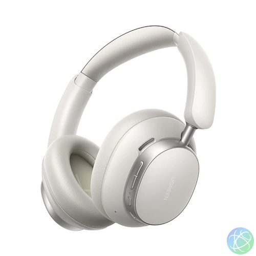 Ugreen HP206 vezeték nélküli fejhallgató, Studio Pro Hybrid ANC (fehér)