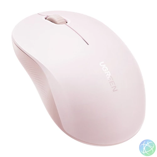 UGREEN M331 vezeték nélküli többfunkciós egér, Bluetooth 5.4 (rózsaszín)