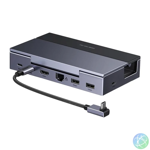 UGREEN CM800 6 az 1-ben dokkolóállomás, USB-C, HDMI, USB, RJ45