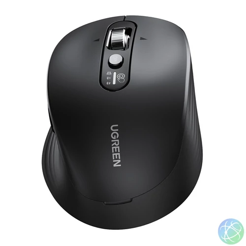 UGREEN M752 Multi-mode Bluetooth vezeték nélküli egér, 2,4 GHz, 2xAA tápegységgel