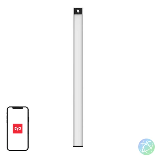 Yeelight A60 mozgásérzékelő szekrényvilágítás 60cm, 2700K (ezüst)