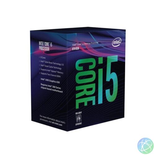 Core i5 2,80GHz LGA1151 9MB (i5-8400) box processzor