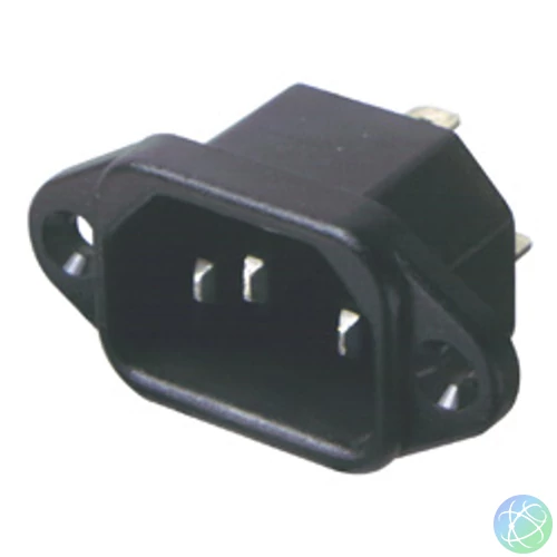 220V-os hálózati dugó, beépíthető AC 2D