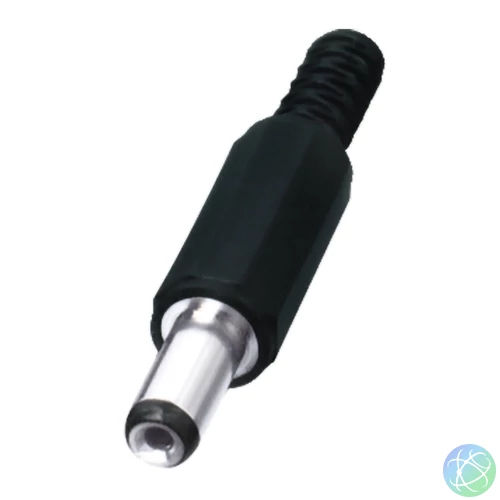 Szerelhető tápegységdugó vég, 5.5×2.5×14 mm (T101/SN 12) 05148