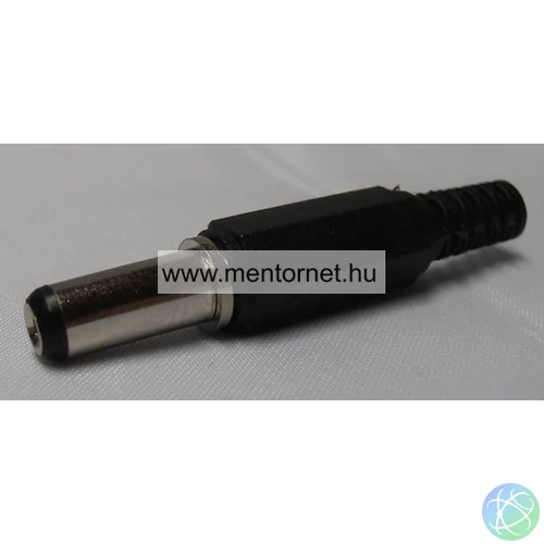 Táp dugó, 5,5*2,1*14mm, szerelhető vég T103
