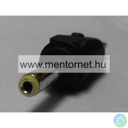 Táp dugó, 3,5*1,4*12mm, szerelhető vég "villás" T115