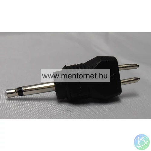 Táp dugó, 2,5*13mm, szerelhető vég "villás" T117