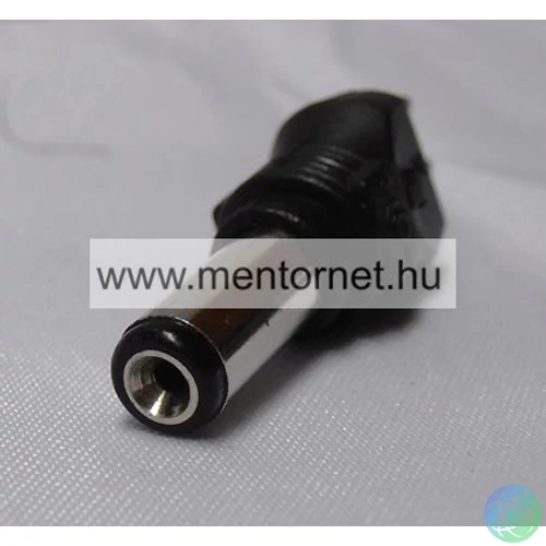 Táp dugó, 5,5*1,5*12mm, szerelhető vég "villás" T119