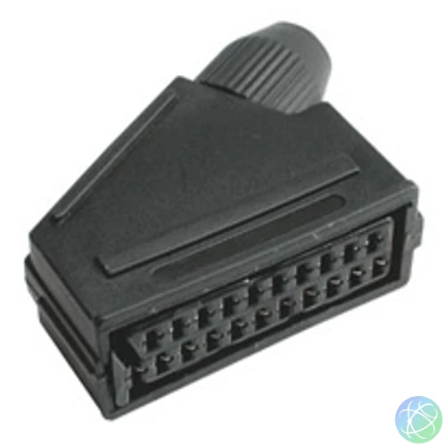 SCART szerelhető anya csatlakozó SC 21K