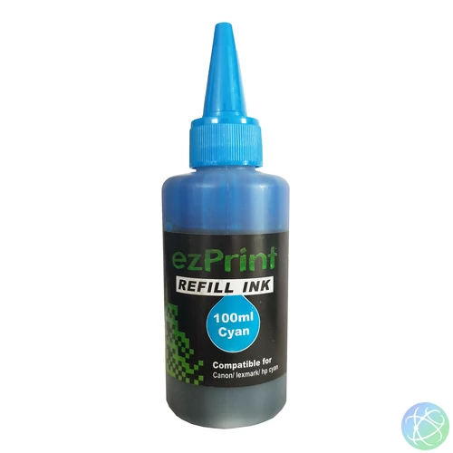 Univerzális töltőtinta, cyan (C), 100ml, HP/Canon/Lexmark festékpatronokhoz