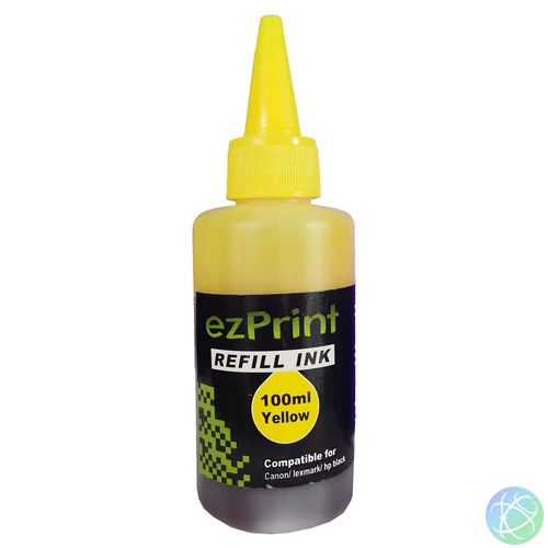 Univerzális töltőtinta, sárga (Y), 100ml, HP/Canon/Lexmark festékpatronokhoz